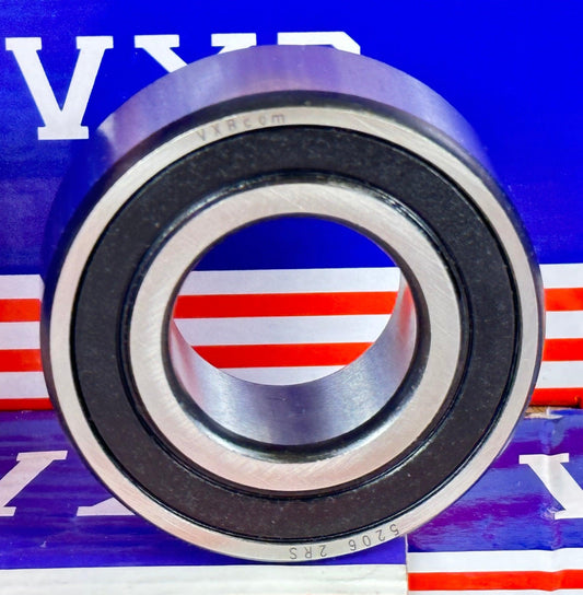5206 2RSR Sealed Angular 30x62x23.8 Ball Bearing