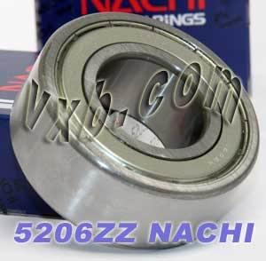 5206ZZ Nachi Angular Contact Bearing - Double Row - 30x62x23.8 Bearing