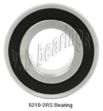 5210-2RS Bearing Angular contact 5210-2RS
