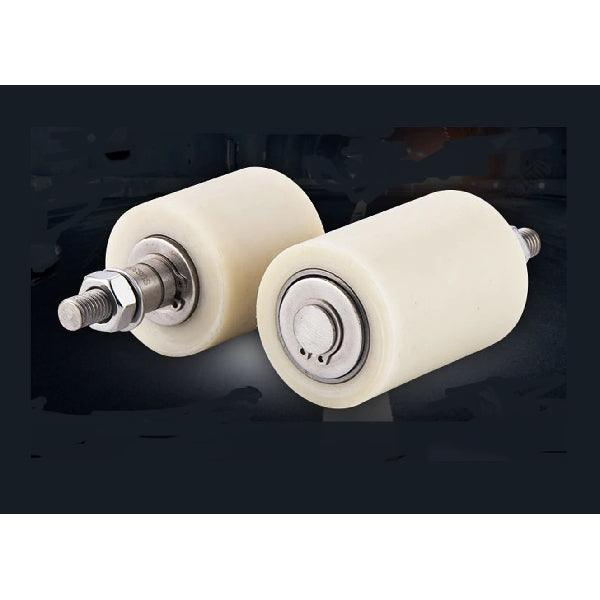 54x24mm Sliding Guide/Track Wheel Bolt & Nut Mounting