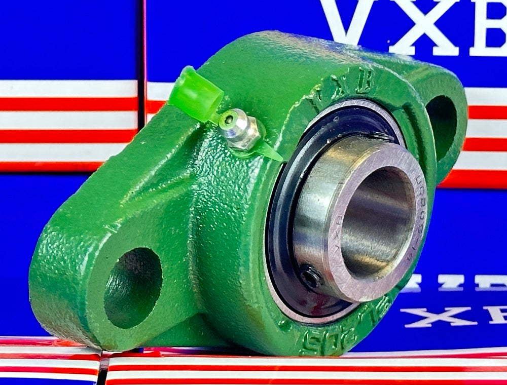 7/8 Bearing UCFL205-14 + 2-Bolt Flanged Housing Mounted Bearing