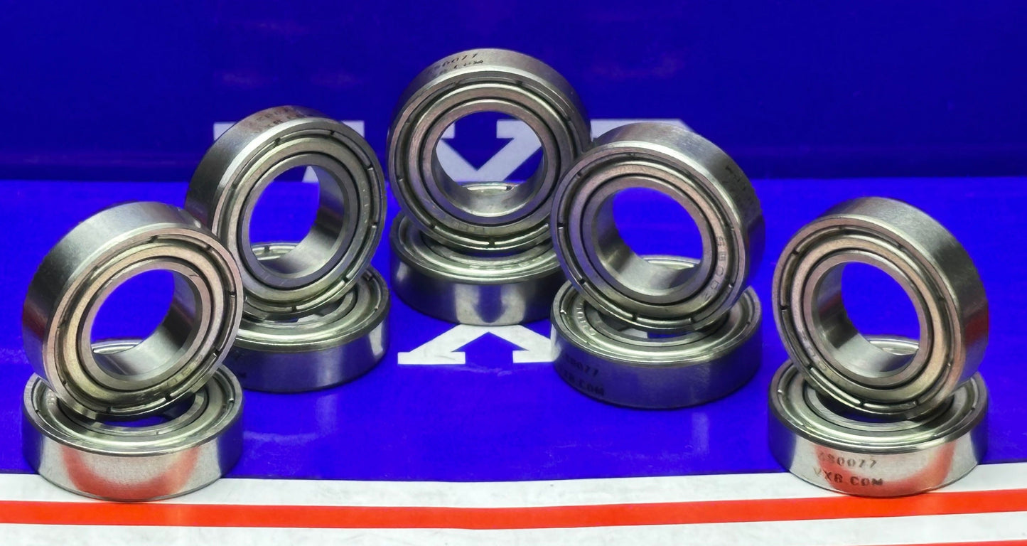 10-Pack 6800ZZ 10x19x5mm Double Shielded 10mm Bore Bearing