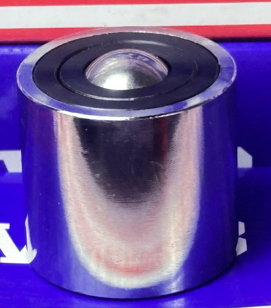 154 lbs Load Capacity Cylinder Spring Ball Transfer Bearing Unit