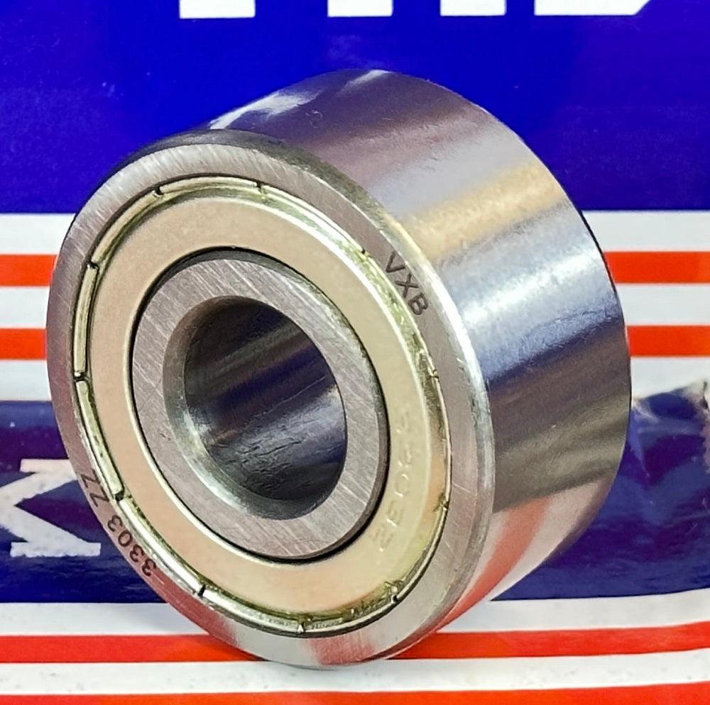 3303ZZ Angular Contact Bearing Shielded 17x47x22.2