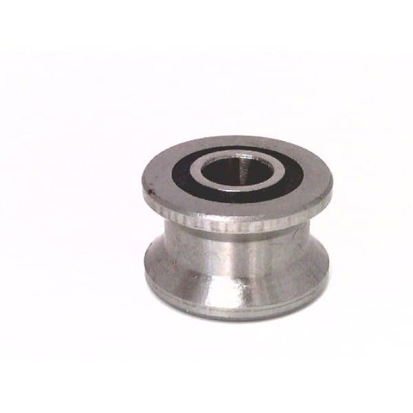 5mm Bore Bearing - 16.5mm Pulley T Groove Roller Wheel Ball Bearing 5x16.5x11mm