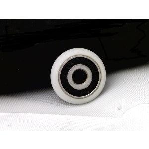 5mm Bore Bearing - 19mm White Plastic Tire 5x19x5mm