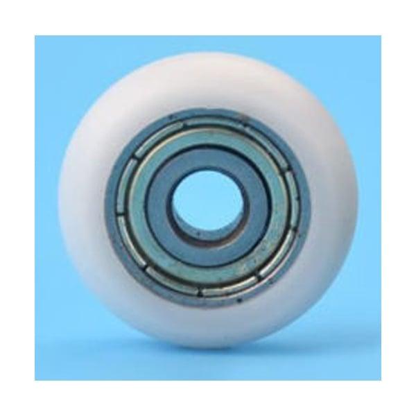 3mm Bore Bearing - 11mm White Plastic Tire 3x11x4mm round