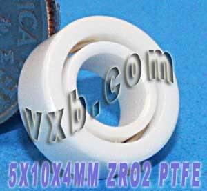 5x10x4mm Full Ceramic Bearing Zirconia Oxide Miniature