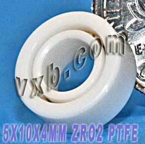5x10x4mm Full Ceramic Bearing Zirconia Oxide Miniature