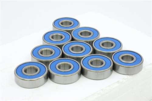 10-Pack 5x8x2.5mm Stainless Steel Shielded Miniature Bearing
