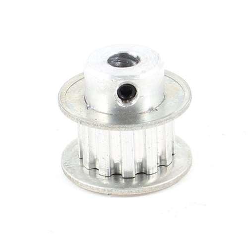 6.35mm Bore Aluminum Timing Pulley 5mm Pitch 12 Teeth 15mm Wide Belt Groove for 3D printer HTD5M