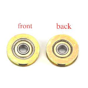 6.4mm Bore Bearing - 38mm Steel Wire Rope Cable Track Pulley 6.4x38x8.3mm