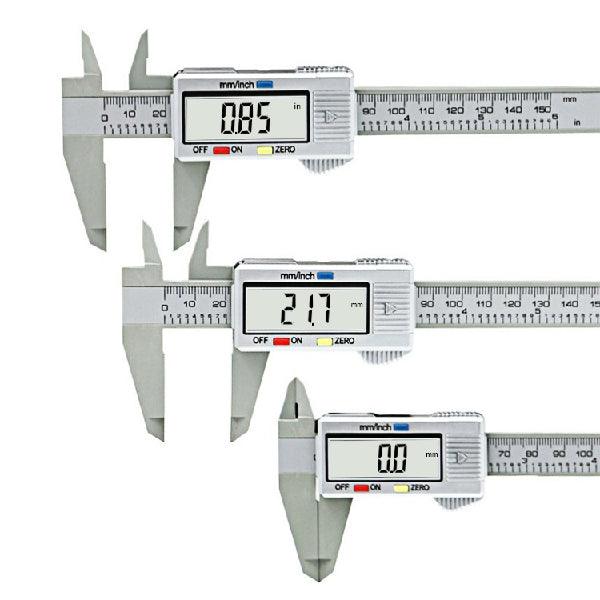 6" LCD 150mm Digital Electronic Plastic Vernier Caliper