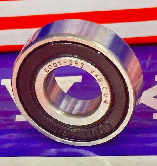 10-Pack Premium 6001-2RS Sealed Ball Bearings