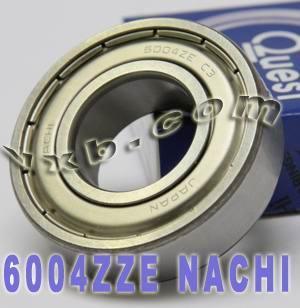 6004ZZE Nachi Bearing Shielded C3 Japan 20x42x12mm