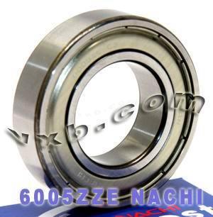 6005ZZE Shielded Nachi Bearing C3 Japan 25x47x12mm