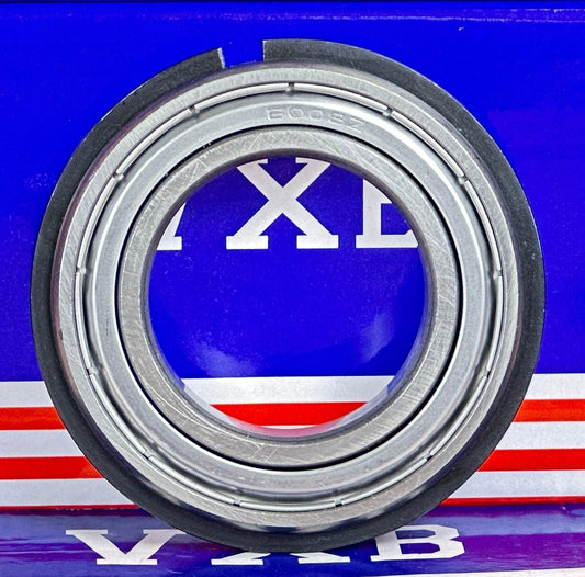 6008ZZNR Shielded Bearing - Snap Ring - 40x68x15mm