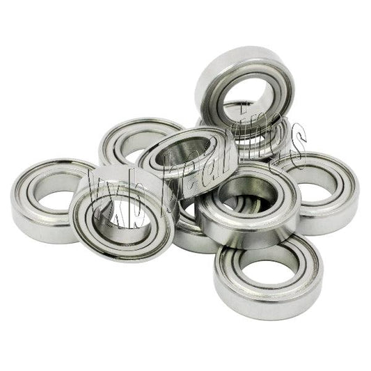 10-Pack 602ZZ 2x7x3.5 Shielded Miniature Bearing
