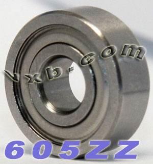 605ZZ Miniature Shielded Bearing 5x14x5mm