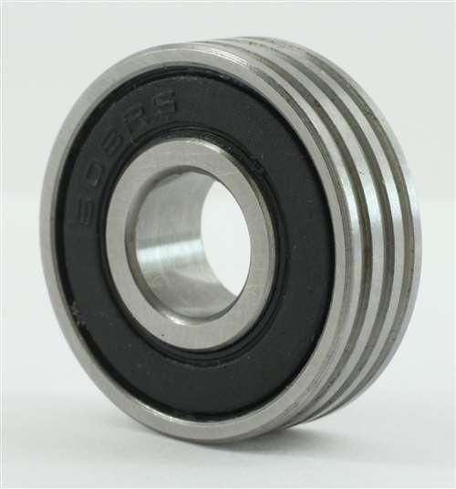 608-2RS Bearing With Groove Sealed 8x22x7 Metric