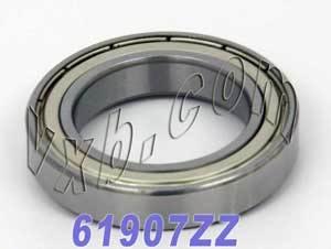 61907ZZ Bearing 35x55x10mm - Double Shielded
