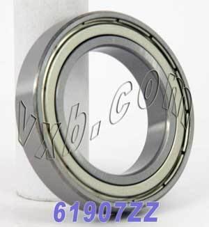 61907ZZ Bearing 35x55x10mm - Double Shielded
