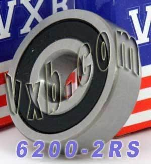 Premium 6200-2RS Bearing 10x30x9mm 10mm Bore