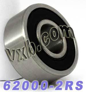 62000-2RS Bearing 10x26x10mm Sealed