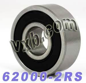 62000-2RS Bearing 10x26x10mm Sealed