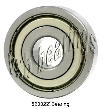 Premium 6200ZZ Ball Bearing 10x30x9mm