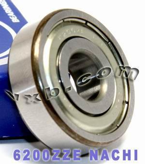 6200ZZE Nachi Bearing Shielded C3 Japan 10x30x9mm