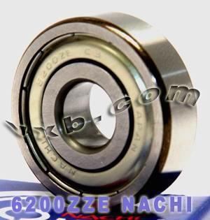 6200ZZE Nachi Bearing Shielded C3 Japan 10x30x9mm