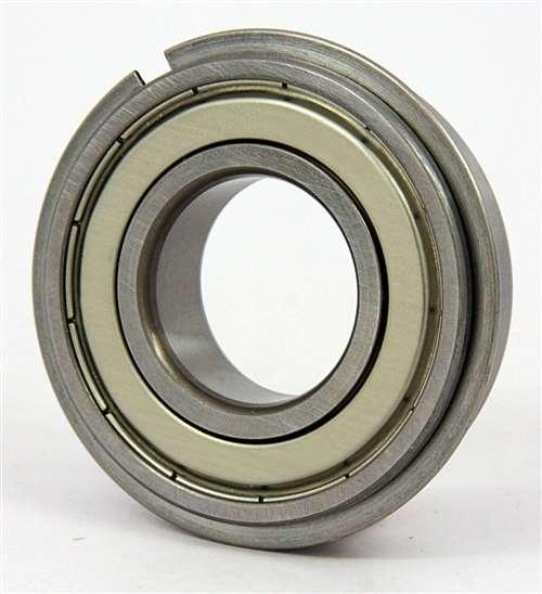 6202-2ZNR Bearing - Shielded - 15x35x11mm - Snap Ring