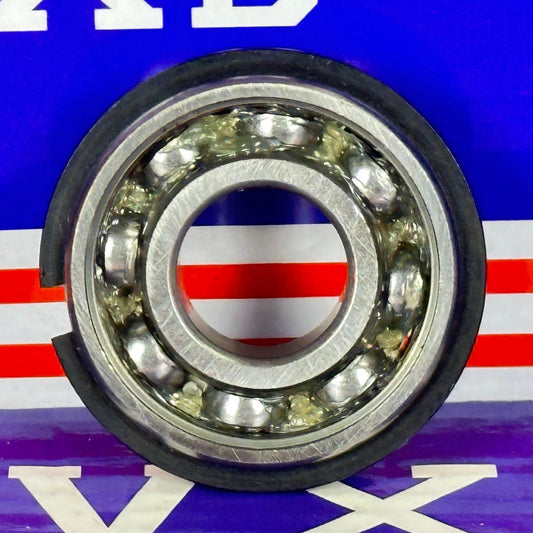 6202NR 15x35x11mm Ball bearing ✔️ Comes with Pre-Installed Snap Ring