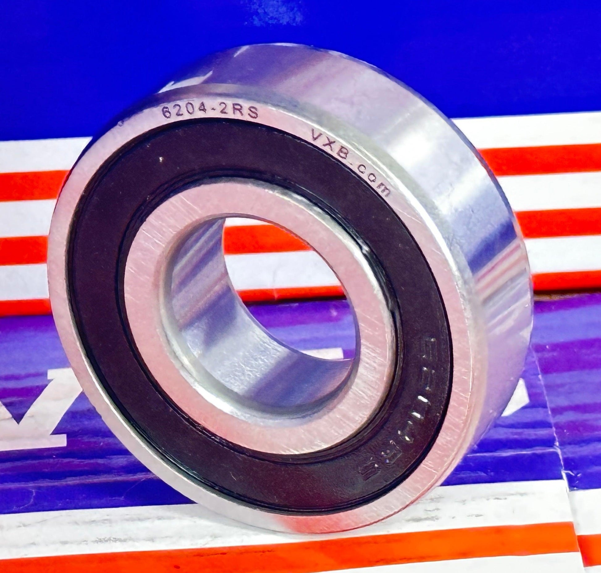 10-Pack Premium 6204-2RS Sealed Bearing