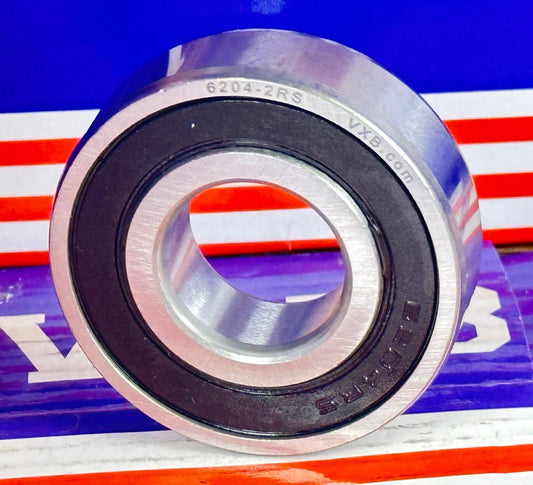 6204-2RS Alternator Bearing 20x47x14mm Sealed