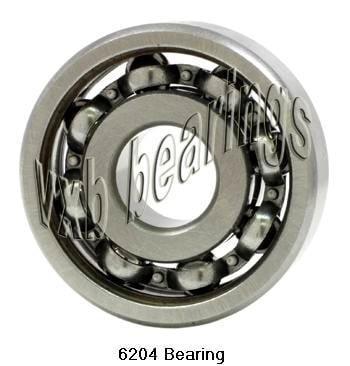 6204 Bearing 20x47x14mm Carbon Steel