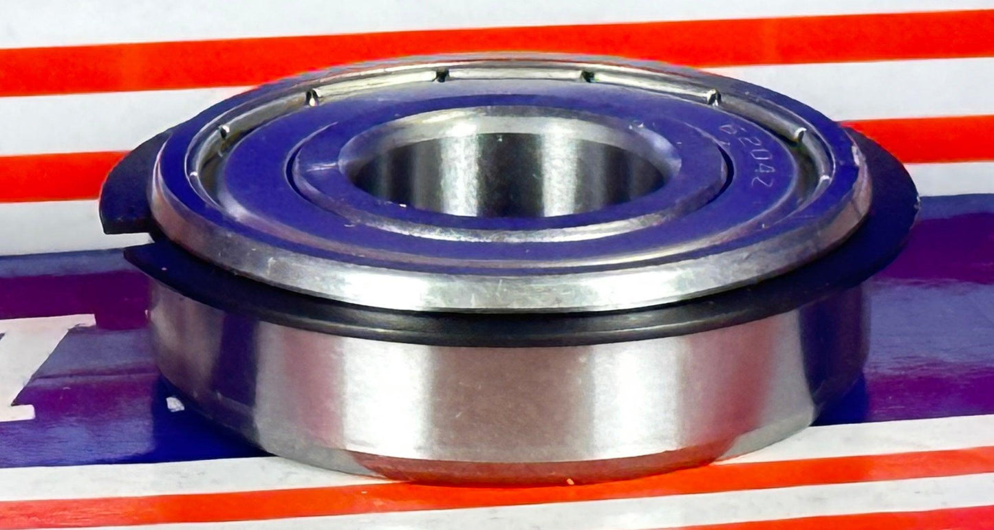 6204ZZNR Ball Bearing 20x47x14mm - Snap Ring
