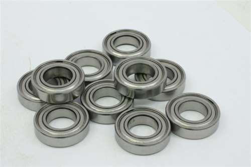 10-Pack 6205ZZ Bearings 25x52x15mm Shielded