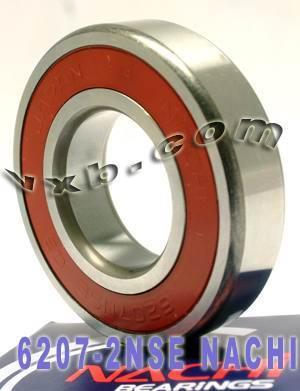 6207-2NSE Nachi Bearing 35x72x17 Sealed C3 Japan