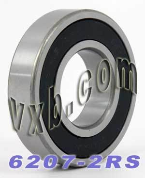 Premium 6207-2RS Ball Bearing