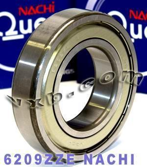 6209ZZE Nachi Bearing Shielded C3 45x85x19mm - Made in Japan