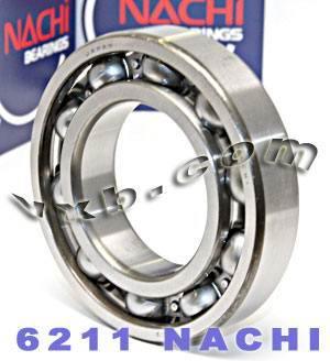 6211 Nachi Bearing Open C3 Japan 55x100x21mm