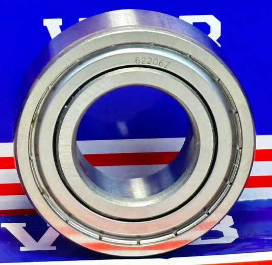 62206 ZZ 30x62x20 Shielded Deep Groove Ball Bearing
