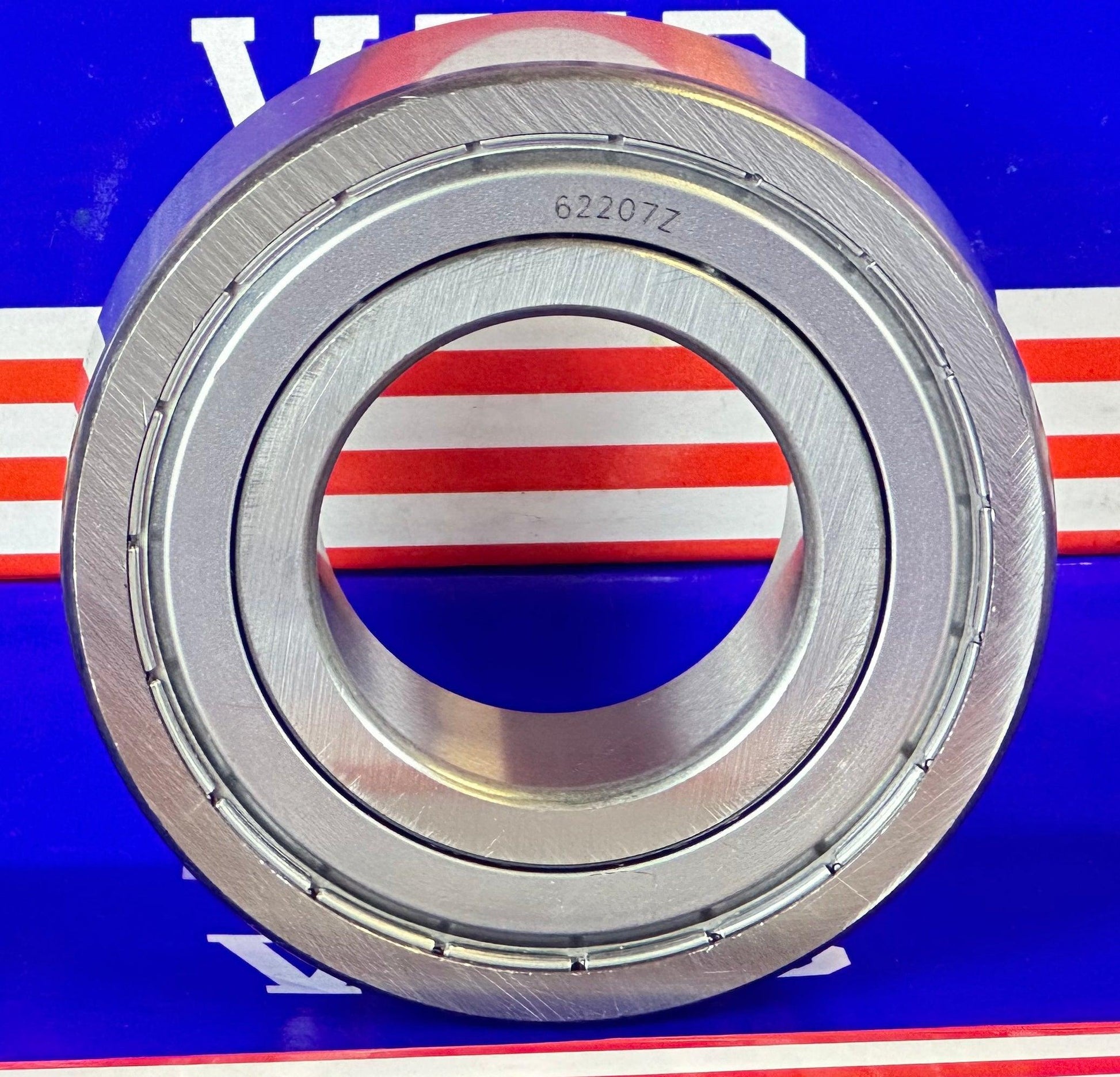 62207 ZZ 35x72x23 Shielded Deep Groove Ball Bearing