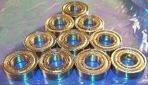 10-Pack 6302ZZ 15x42x13mm Shielded Bearing