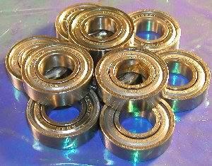 10-Pack 6302ZZ 15x42x13mm Shielded Bearing
