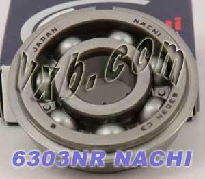 6303NR Nachi Bearing Open C3 Snap Ring Japan 17x47x14mm