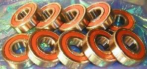 10-Pack 6304-2RS 20x52x15mm Sealed Bearing