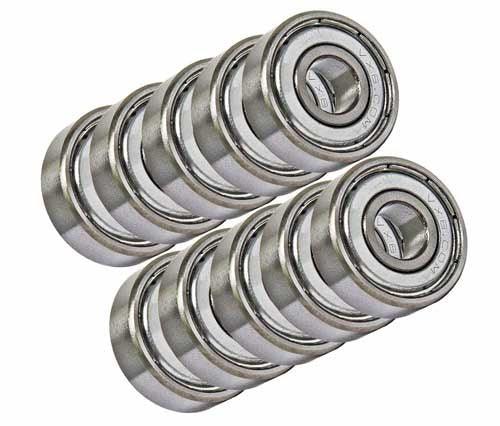 10-Pack 6304ZZ 20x52x15mm Double Shielded Bearing